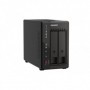 NAS QNAP 253E 2-Bay, CPU Intel Celeron J6412 4-core/4-thread processor, burst max. 2.6 GHz, RAM 8 GB DDR4 onboard not expandable