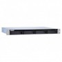 NAS QNAP 431XEU 4-Bay, CPU Annapurna Labs Alpine AL-314 1.7GHz Quad Core, RAM 8GB DDR3 SODIMM (max. 8GB), 2.5/3.5 SATA 6Gbps HDD