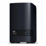 NAS WD, MY CLOUD EX2 Ultra, 2 Bay 3.5", 6TB, Wd Red NAS drives, Gigabit Ethernet, USB 3.0 x2, RAID 0, 1, JBOD, spanning