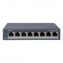 Switch 8 porturi Gigabit Hikvision DS-3E1508-EI, L2, Smart Managed, 8 × gigabit RJ45 porturi, switching capacity 16 Gbps, networ