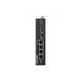 Switch Hikvision DS-3T0506HP-E/HS, 4-Port, PoE