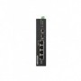 Switch Hikvision DS-3T0506HP-E/HS, 4-Port, PoE