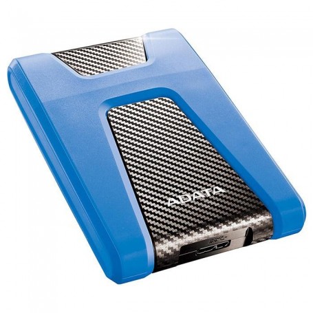 HDD extern ADATA, 2TB, HD650, 2.5", USB3.1, Rezistent la zgarieturi, Albastru