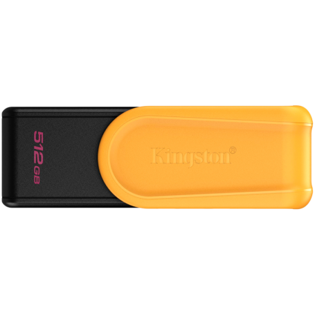 Kingston 512GB Portable USB 3.2 Gen 1 DataTraveler Exodia S (Black/Yellow)