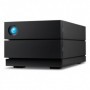 NAS Lacie, 28TB, 2big RAID, USB 3.1, USB 3.0, Transfer speed: up to 440 MB/s, 5 ani serviciul de Rescue Recovery, Negru