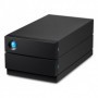 NAS Lacie, 28TB, 2big RAID, USB 3.1, USB 3.0, Transfer speed: up to 440 MB/s, 5 ani serviciul de Rescue Recovery, Negru