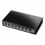 CUDY 8-Port 10/100 Mbps Desktop Switch, 8 10/100M RJ45 Ports, Loop Detection, Metal Case, Power Saving, Plug & Play, Wall-Mount