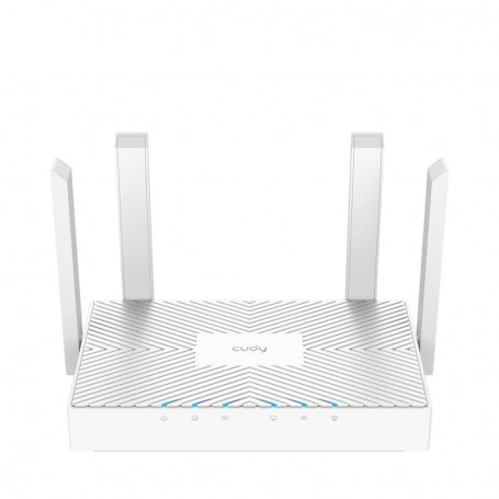 CUDY AC1200 Gigabit Dual Band Wi-Fi Router, Chipset MediaTek, 3 × 10/100/1000Mbps RJ45 Ports, 4 x 5dBi fixed antennas,  WiFi rou