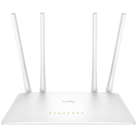 CUDY AC1200 Dual Band Wi-Fi Router, Chipset MediaTek, 802.11ac/a/b/g/n, 867Mbps at 5GHz + 300Mbps at 2.4GHz, 5 × 10/100Mbps Port