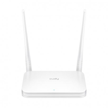CUDY N300 Wi-Fi Router, Chipset MediaTek, 802.11b/g/n,300Mbps at 2.4GHz, 4 × 10/100Mbps Ports, 2 × 5dBi fixed antennas, WiFi rou