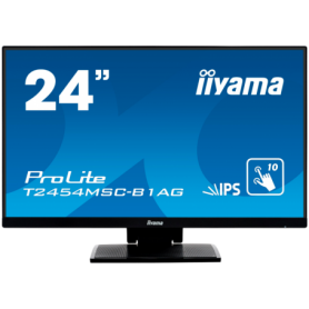 Iiyama PROLITE T2454MSC-B2AG monitor 23,8 TOUCH SCREEN  FHD 75 Hz IPS 300 cd 4 ms HDMI DP SPEAKERS Black