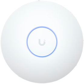 Ubiquiti UniFi U7-LR Long-Range Compact, ceiling-mount WiFi 7 AP with 5 spatial streams and extended signal range