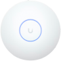 Ubiquiti UniFi U7-LR Long-Range Compact, ceiling-mount WiFi 7 AP with 5 spatial streams and extended signal range