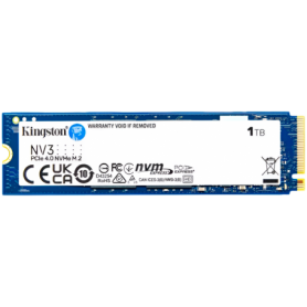 Kingston 1TB NV3 SSD M.2 2230 PCIe 4.0 NVMe, Read: 6,000/ Write: 4,000MB/s