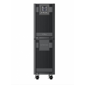 UPS nJoy Aster 6KT, 6KVA / 5.4KW, monofazat, pana la 96% eficienta in eco mode, display LCD, fara baterii instalate, se pot mont