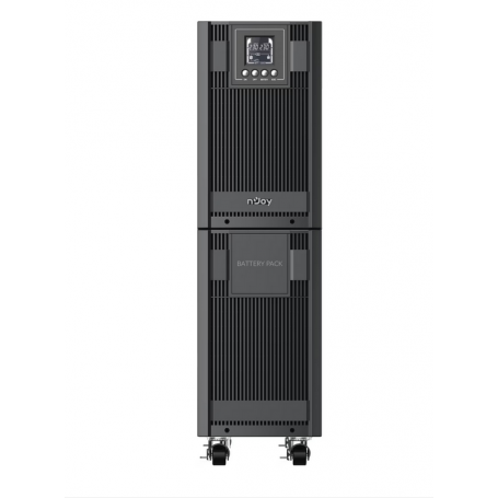 UPS nJoy Aster 6KT, 6KVA / 5.4KW, monofazat, pana la 96% eficienta in eco mode, display LCD, fara baterii instalate, se pot mont