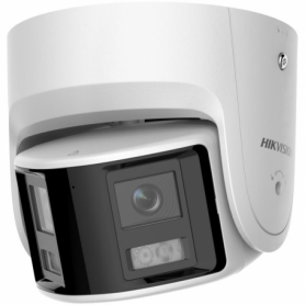 Camera de supraveghere IP Turret 4MP Hikvision DS-2CD2347G2P- LSU/SL(2.8MM)(C), lentila fixa: 2.8mm, iluminare min: Color: 0.000
