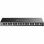 Omada 16-Port Gigabit Easy Smart Switch PORT: 16× Gigabit RJ45 Ports SPEC: Desktop Steel Case FEATURE: MTU/Port/Tag-based VLAN, 