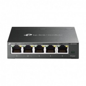 Omada 5-Port Gigabit Easy Smart Switch PORT: 5× Gigabit RJ45 Ports SPEC: Desktop Steel Case FEATURE: MTU/Port/Tag-based VLAN, Qo