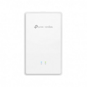 Omada  AX1800 Wall-Plate Dual-Band Wi-Fi 6 GPON Access Point PORT: 1×SC/UPC GPON+2×1G RJ45 Port(One support Poe Out)+1×RJ11 Port