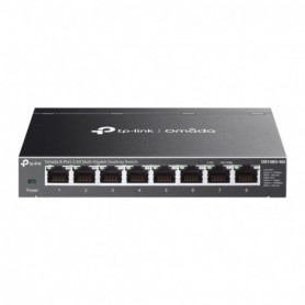Switch TP-Link DS108G-M2, 8 x porturi RJ-45, viteza LAN 10/100/1000/2500 Mbps, standarde IEEE 802.3u, 802.3ab, 802.3x, 802.1p, 8