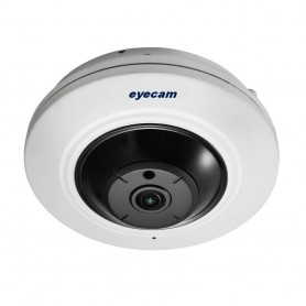 EyecamCamera IP Fisheye 4MP Audio Bidirectional Slot Micro-SD Eyecam EC-1337