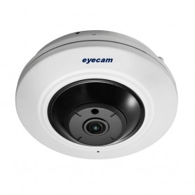 EyecamCamera IP Fisheye 4MP Audio PoE WiFi Eyecam EC-1363