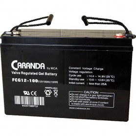 Baterii si acumulatori Baterie Gel VRLA Caranda 12V 100A Caranda