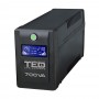 TEDUPS 700VA 400W LCD TED LINE INTERACTIVE CU STABILIZATOR 2 IESIRI SCHUKO