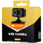 CANYON Enhanced 1.3 Megapixels resolution webcam with USB2.0 connector, viewing angle 40°, cable length 1.25m, Black, 49.9x46.5x