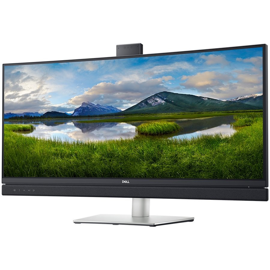 Monitor LED DELL Curved, Video Conferencing C3422WE, 34.14", WQHD 3...