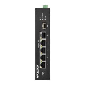 Switch 4 porturi PoE, 2 porturi uplink SFP/RJ45 - HIKVISION DS-3T0306HP-E-HS