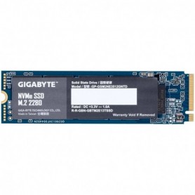 GIGABYTE NVMe SSD 256GB, PCI-Express 3.0 x4, NVMe 1.3, NAND Flash, Sequential Read speed - Up to 1700 MB/s, Sequential Write spe