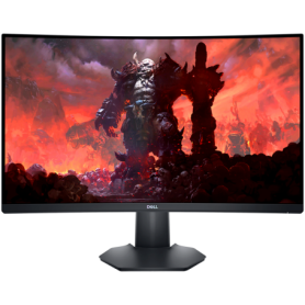 Monitor LED Dell Gaming S2722DGM, 27" QHD 2560x1440 165Hz VA Panel 16:9 Curved 99% sRGB, 350 cd/m2, 3000:1, 178/178, 1ms (MPRT) 