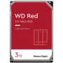 HDD NAS WD Red Plus (3.5'', 3TB, 128MB, 5400 RPM, SATA 6Gbps)