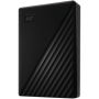 HDD Extern WD My Passport 5TB, 256-bit AES hardware encryption, Backup Software, Slim, USB 3.2 Gen 1 Type-A up to 5 Gb/s, Black