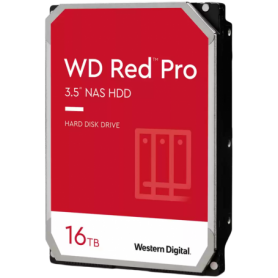 HDD NAS WD Red Pro CMR (3.5'', 16TB, 512MB, 7200 RPM, SATA 6Gbps, 300TB/year)