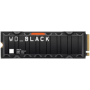 SSD WD Black SN850 HeatSink 1TB M.2 2280 PCIe Gen4 x4 NVMe, Read/Write: 7000/5300 MBps, IOPS 1000K/720K, TBW: 600