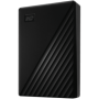 HDD Extern WD My Passport 4TB, 256-bit AES hardware encryption, Backup Software, Slim, USB 3.2 Gen 1 Type-A up to 5 Gb/s, Black