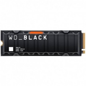 SSD WD Black SN850 HeatSink 2TB M.2 2280 PCIe Gen4 x4 NVMe, Read/Write: 7000/5100 MBps, IOPS 1000K/710K, TBW: 1200