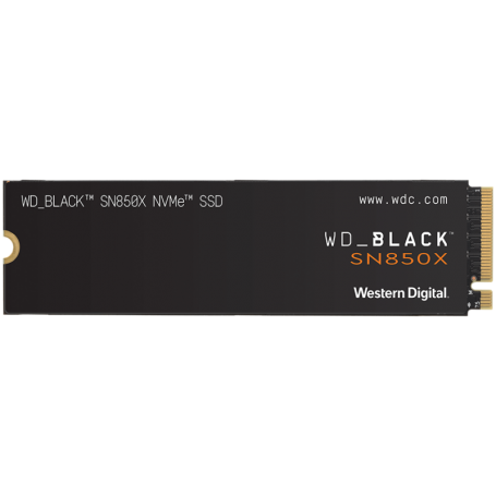 SSD WD Black SN850X 2TB M.2 2280 PCIe Gen4 x4 NVMe, Read/Write: 7300/6600 MBps, IOPS 1200K/1100K, TBW: 1200