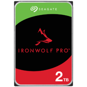 HDD NAS SEAGATE IronWolf Pro 2TB CMR (3.5", 256MB, SATA 6Gbps, 7200RPM, RV Sensors, Rescue Data Recovery Services 3 ani)