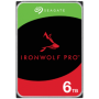 HDD NAS SEAGATE IronWolf Pro 6TB CMR 3.5", 256MB, SATA 6Gbps, 7200RPM, RV Sensors, Rescue Data Recovery Services 3 ani, TBW: 550