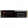 SSD SEAGATE FireCuda 520 500GB M.2 2280-S2 PCIe Gen4 x4 NVMe 1.4, 3D TLC, Read/Write: 5000/3900 MBps, IOPS 460K/900K, Rescue Dat