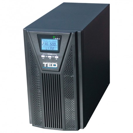 UPS 1000VA Online dubla conversie management 2 schuko TED Electric TED003973