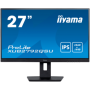 IIYAMA 27" ETE IPS-panel, ULTRA SLIM LINE, 2560x1440 WQHD, 5ms, FreeSync, 15cm height adj. stand, 350cd/m², VGA, HDMI, DisplayPo