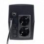 UPS PNI SafePC E650VA, putere 390W, 1.8A, iesire 2 x 230V, ecran LCD acumulator 7.2A inclus, Capacitate: 12V/7Ah, Timp backup: 8