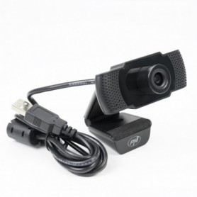 Camera Web PNI CW1850 Full HD 1080P 2MP, USB, clip-on, microfon stereo incorporat, Senzor:  CMOS 1/3", Unghi vizualizare: 90°, l
