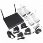 Kit supraveghere video PNI House WiFi660 NVR 8 canale si 4 camere wireless de exterior 3MP, P2P, IP66, Intrari video: 8, Iesiri 