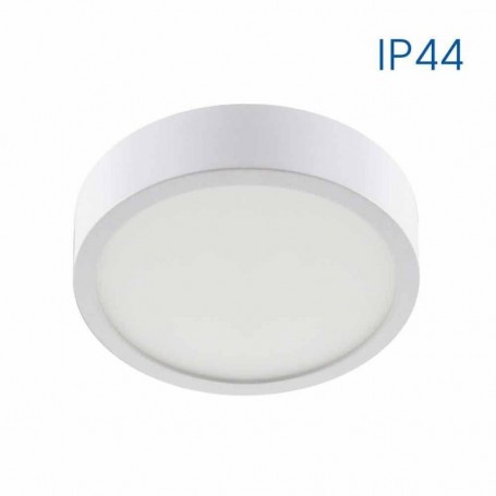 Plafoniera LED pentru baie Vivalux ROUND DARS, 18W, 1440 lm,luminaneutra (4000K), 140°, IP44, Ø175x35mm, 35000h, Alb